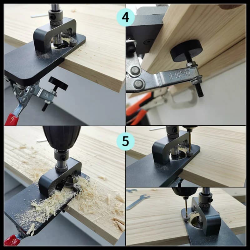 35mm kapiukse hinged puurimisjuht