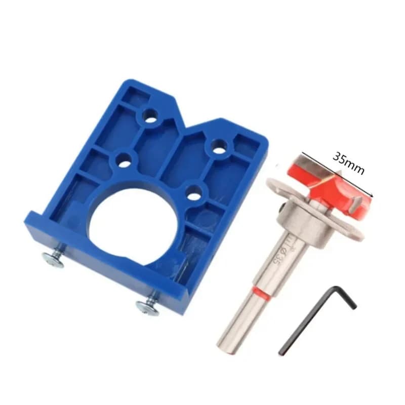 35mm hinge augu puurimisjuhik ja lokaliseerimisklots