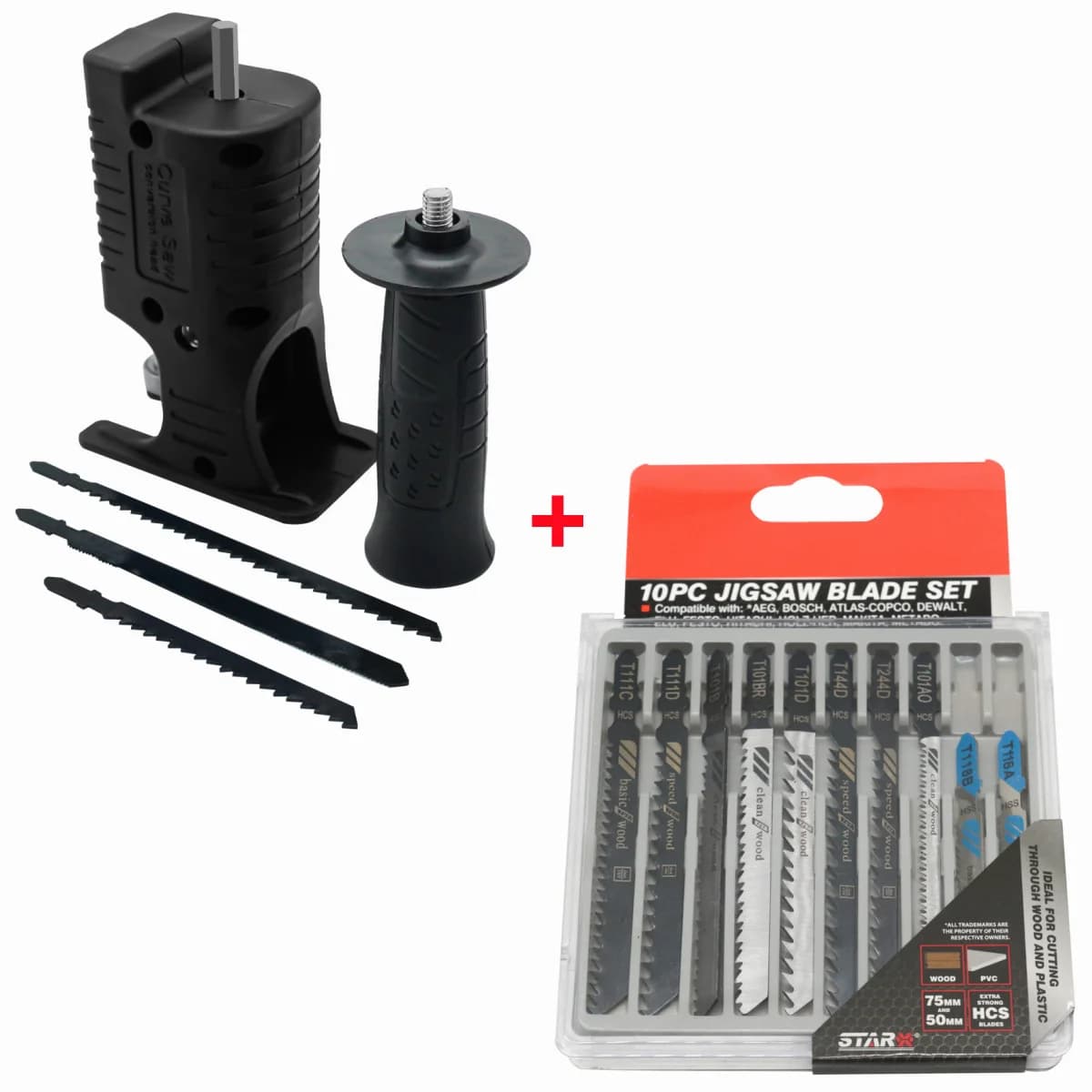 Portatiivne saagireziimi adapter puuridele