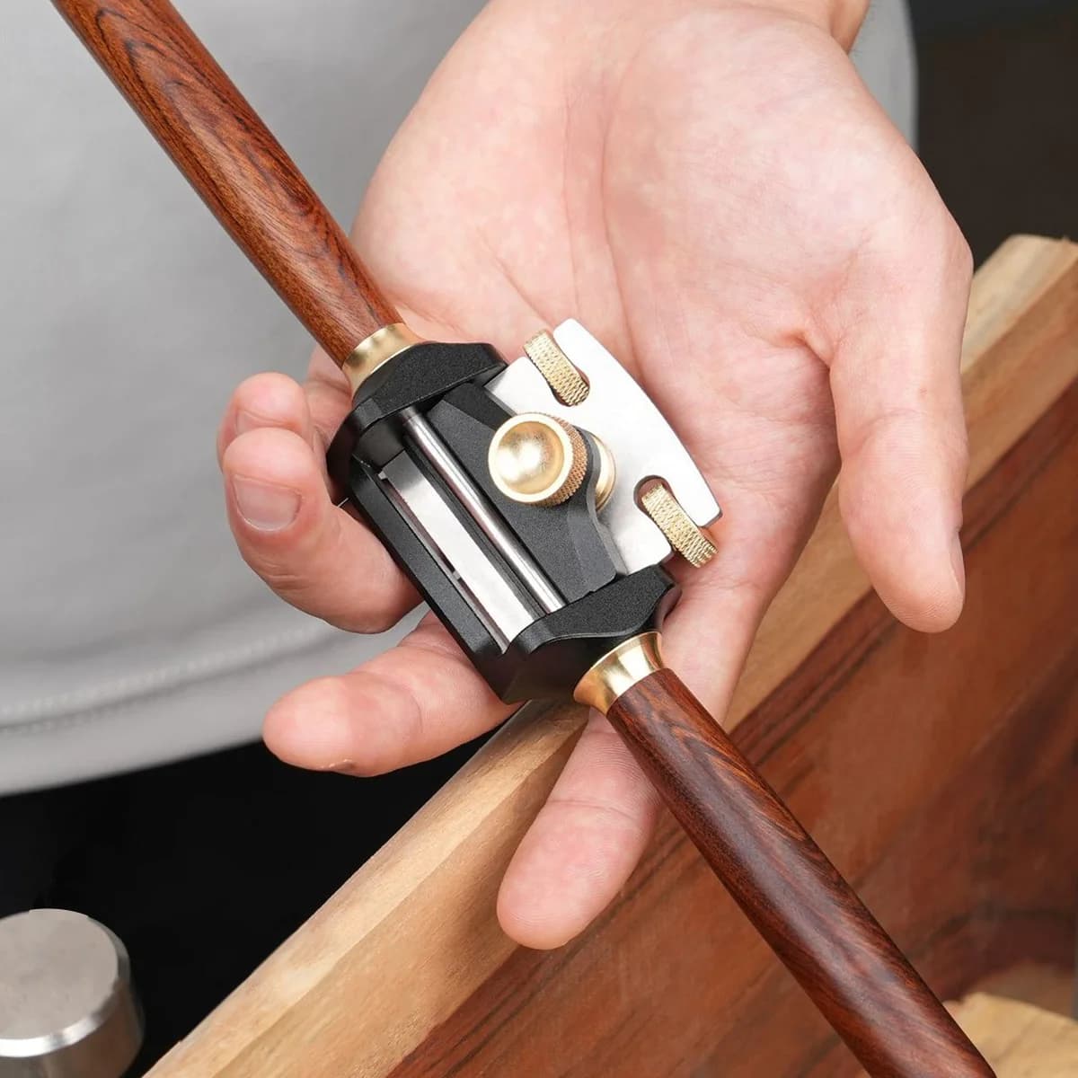 Reguleeritav alumiiniumsulamist mini höövel ja spokeshave