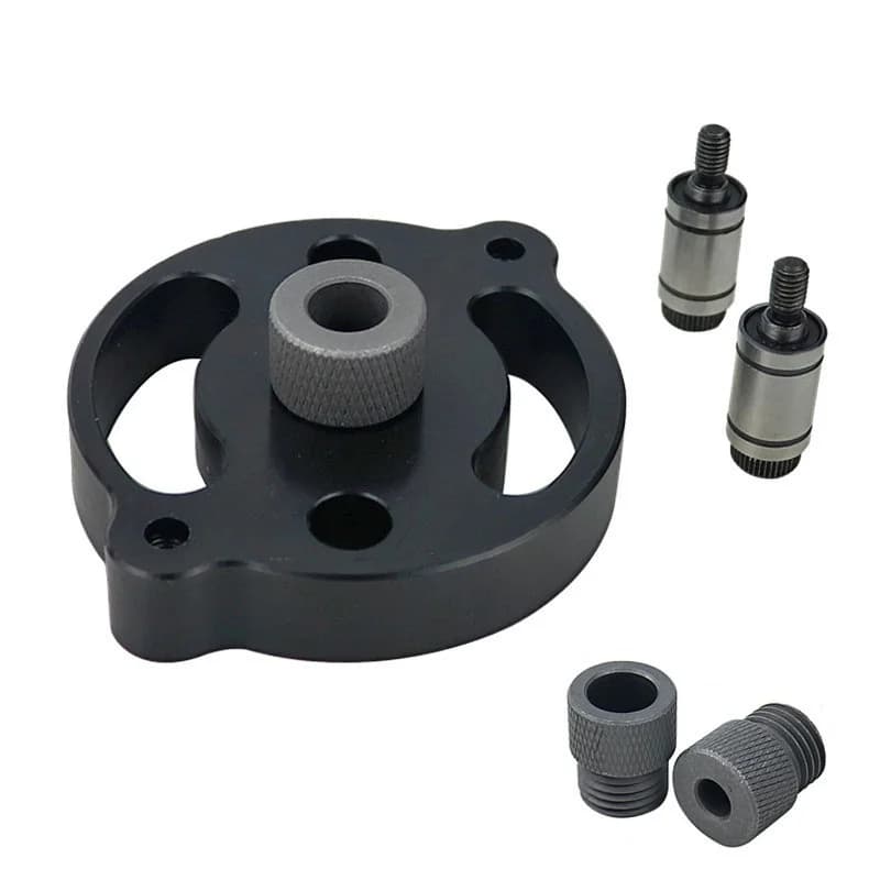 Uuendatud vertikaalne isekeskendumiskatega taskuaugu mall (3-10 mm)