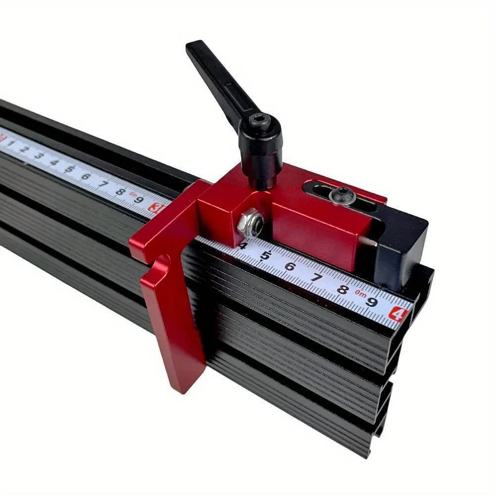 Alumiiniumist miter-track'i stopper mitme pesaga piirdega
