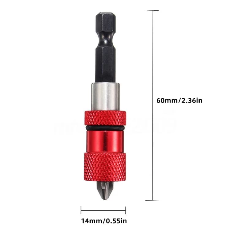 60 mm reguleeritav magnetiline kuusnurkne kruvikeeraja otsiku pikendus